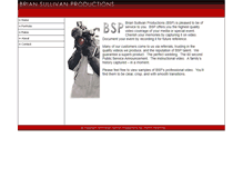 Tablet Screenshot of bsullivanproductions.com